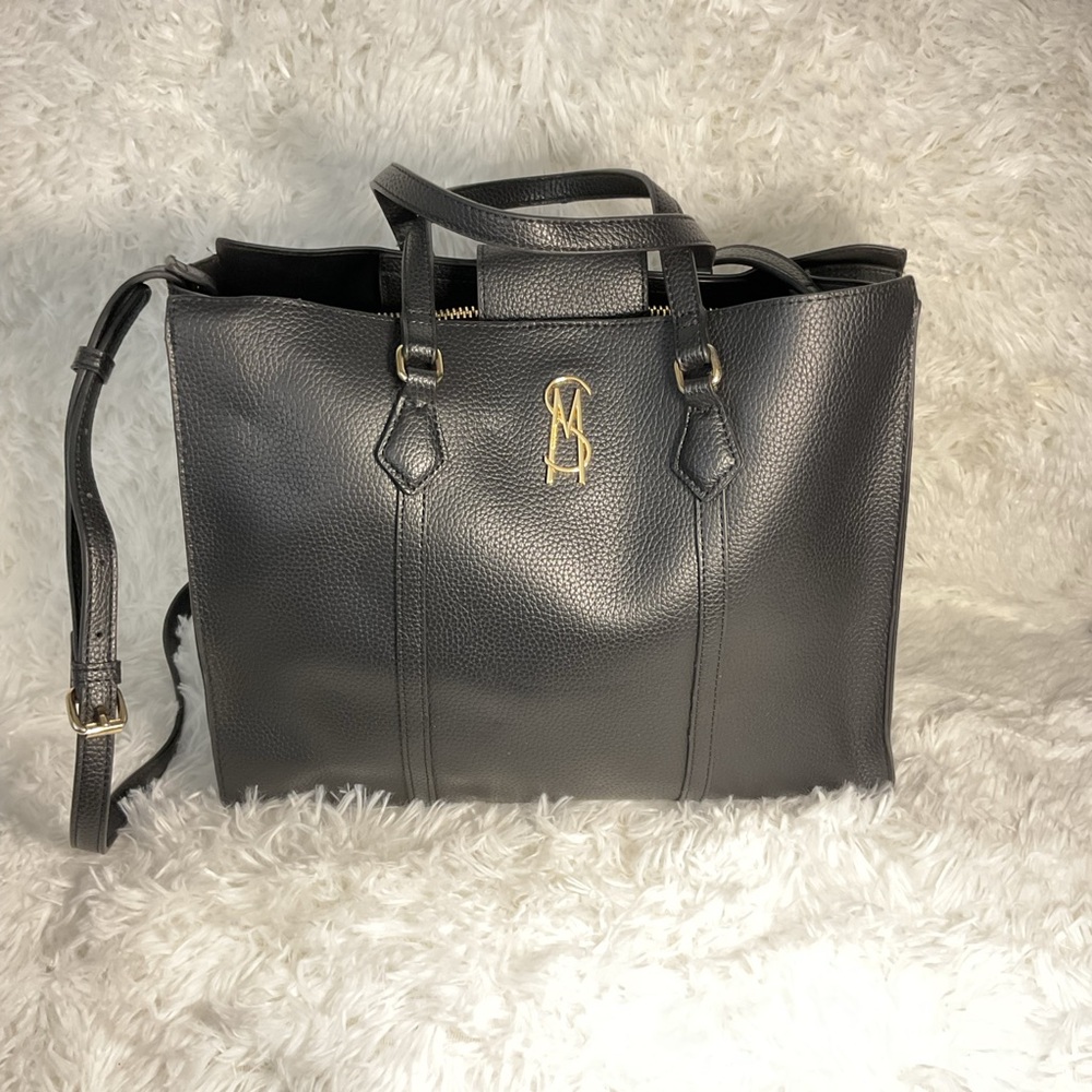 Steve Madden Black Tote Bag